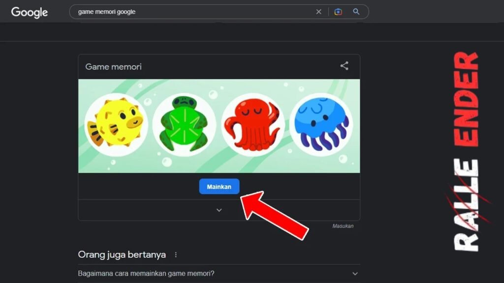 Gedächtnisspiel von Google